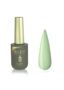 Гель-лак для нігтів фісташково-зелений Milano Luxury №050, 15 ml за ціною 200₴  у категорії Гель-лаки для нігтів та інші матеріали Об `єм 15 мл