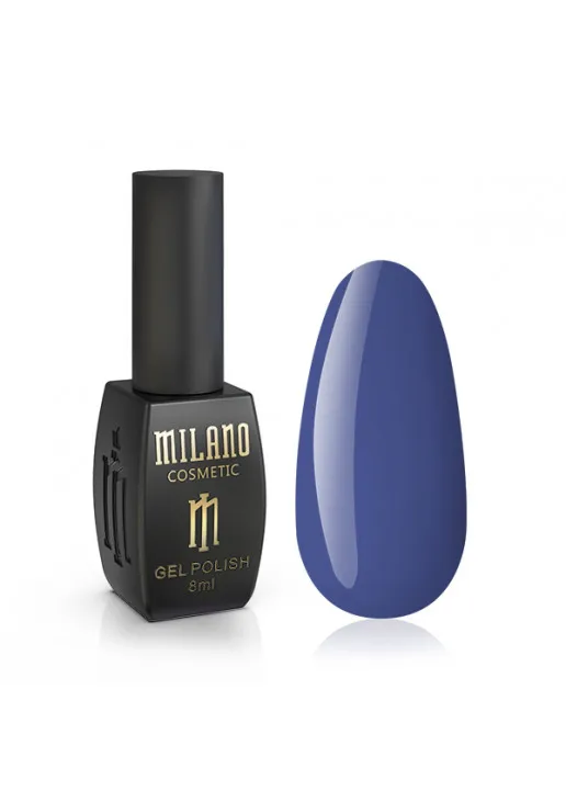Гель-лак для нігтів синій Milano №059, 8 ml - фото 1