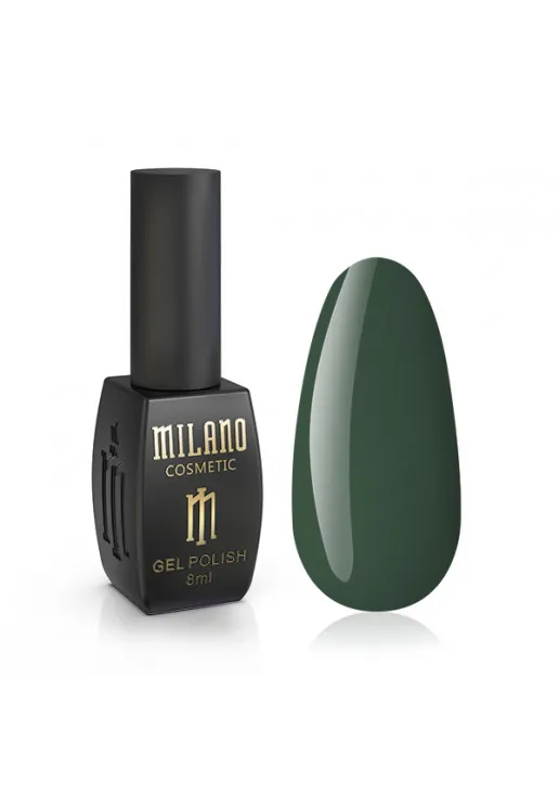 Гель-лак для нігтів м'ятно зелений Milano №072, 8 ml - фото 1