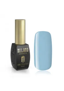 Гель-лак для нігтів пиловий блакитний Milano №074, 10 ml в Україні