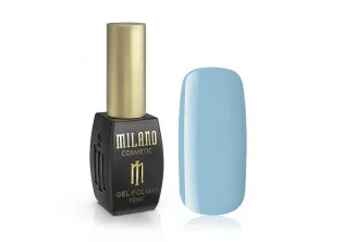 Гель-лак для нігтів пиловий блакитний Milano №074, 10 ml за ціною 155₴  у категорії Переглянуті товари