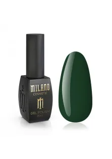 Купити Milano Cosmetic Гель-лак для нігтів листяно-зелений Milano №074, 8 ml вигідна ціна