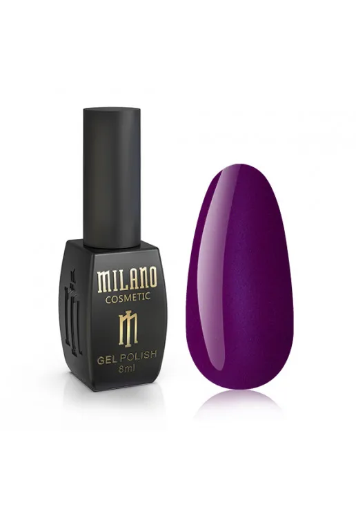 Гель-лак для нігтів пурпурне серце Milano №092, 8 ml - фото 1