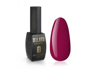 Гель-лак для нігтів малиново-червоний Milano №106, 8 ml за ціною 135₴  у категорії Переглянуті товари