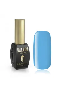 Купить Milano Гель-лак для ногтей лазурный крайола Milano №107, 10 ml выгодная цена