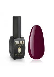Купити Milano Гель-лак для нігтів фалунський червоний Milano №108, 8 ml вигідна ціна