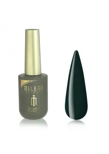 Купити Milano Cosmetic Гель-лак для нігтів графітно-чорний Milano Luxury №109, 15 ml вигідна ціна