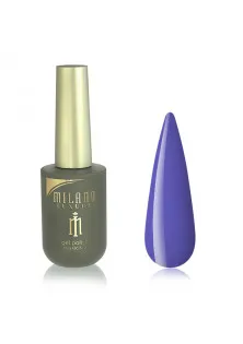 Купити Milano Cosmetic Гель-лак для нігтів блакитно-сірий Milano Luxury №110, 15 ml вигідна ціна