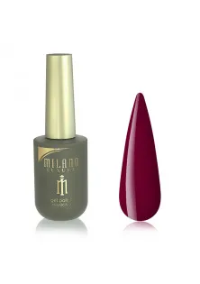 Купити Milano Cosmetic Гель-лак для нігтів фалунський червоний Milano Luxury №126, 15 ml вигідна ціна