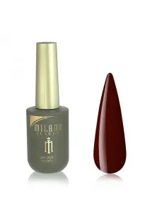 Купити Milano Cosmetic Гель-лак для нігтів оксид червоний Milano Luxury №140, 15 ml вигідна ціна