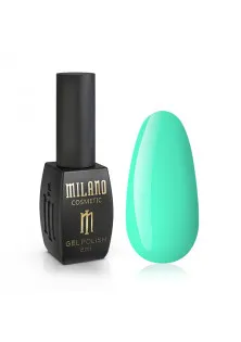 Гель-лак для нігтів карибський зелений Milano №143, 8 ml за ціною 135₴  у категорії Гель-лаки для нігтів та інші матеріали Класифікація Професійна