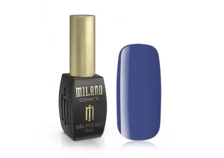 Гель-лак для нігтів сталевий синій Milano №184, 10 ml за ціною 155₴  у категорії Переглянуті товари