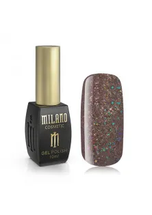 Купити Milano Cosmetic Гель-лак для нігтів антрацитовий шик Milano №203, 10 ml вигідна ціна