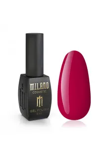 Гель-лак для нігтів темно-червоний Milano №211, 8 ml в Україні