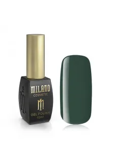 Гель-лак для нігтів дартмутський зелений Milano №216, 10 ml за ціною 155₴  у категорії Знижки Бренд Milano Cosmetic