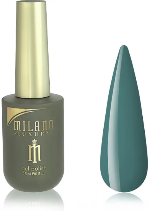 Гель-лак для нігтів вірідіан Milano Luxury №218, 15 ml - фото 1