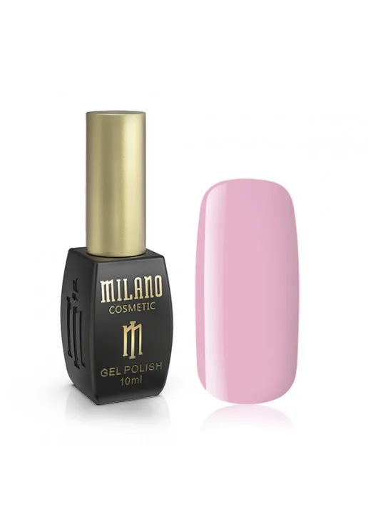 Гель-лак для нігтів ідеально-рожевий Milano №222, 10 ml - фото 1