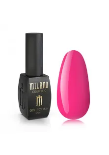 Гель-лак для нігтів рожевий неон Milano №225, 8 ml за ціною 135₴  у категорії Товари для манікюра та педикюра Бренд Milano Cosmetic