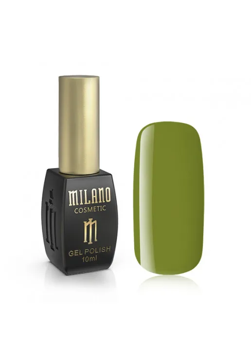 Гель-лак для нігтів оливковий вінок Milano №245, 10 ml - фото 1