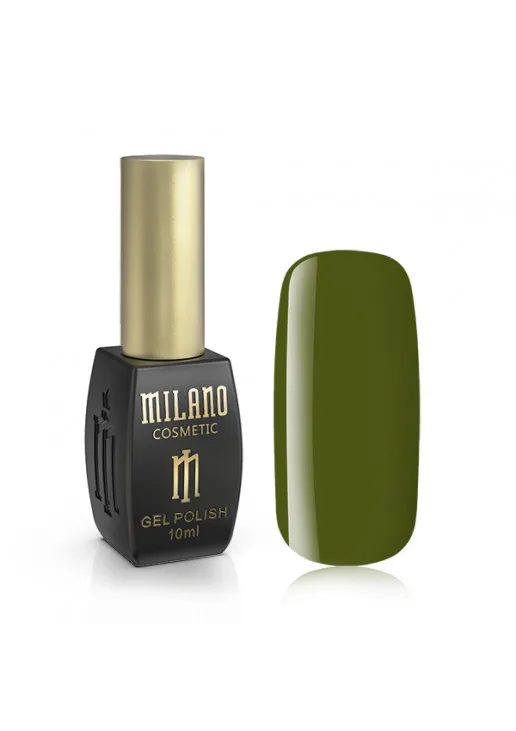 Гель-лак для нігтів оливковий Milano №246, 10 ml - фото 1