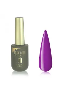 Гель-лак для нігтів блідий фіолетово-червоний Milano Luxury №253, 15 ml в Україні