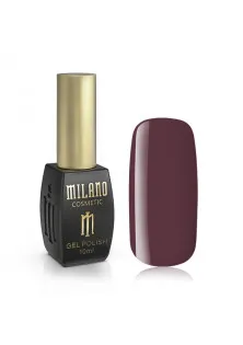 Купити Milano Cosmetic Гель-лак для нігтів каштановий крайола Milano №254, 10 ml вигідна ціна