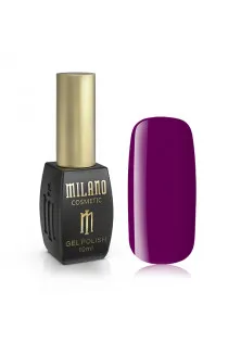 Купити Milano Cosmetic Гель-лак для нігтів байзенова ягода Milano №255, 10 ml вигідна ціна