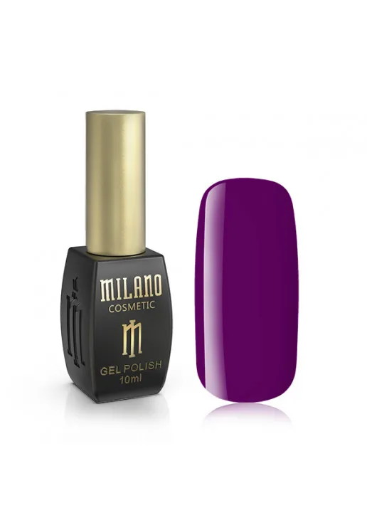 Гель-лак для ногтей амарантовый пурпурный Milano №256, 10 ml - фото 1