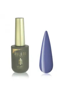 Гель-лак для нігтів блідий пурпурово-синій Milano Luxury №256, 15 ml в Україні
