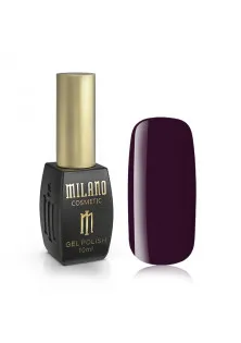 Купити Milano Cosmetic Гель-лак для нігтів сливово-коричневий Milano №260, 10 ml вигідна ціна