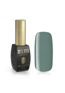 Гель-лак для нігтів зелено-сірий Milano №269, 10 ml за ціною 155₴  у категорії Milano Cosmetic Об `єм 10 мл