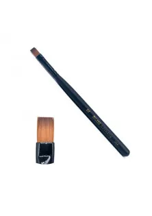 Пензлик для гелю Flat Brush №8 за ціною 133₴  у категорії Пензли для моделювання нігтів