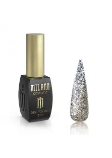 Гель-лак для нігтів Milano Galaxy Glitter №01, 8 ml
