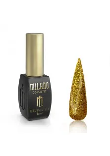 Гель-лак для ногтей Milano Galaxy Glitter №02, 8 ml