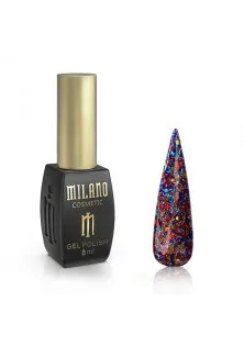 Гель-лак для нігтів Milano Galaxy Glitter №03, 8 ml