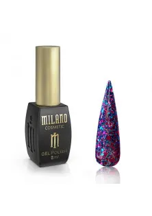 Гель-лак для ногтей Milano Galaxy Glitter №04, 8 ml