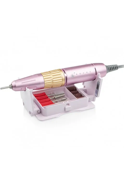 Фрезер для манікюру Nail Drill X3 Pro Light Pink - фото 3