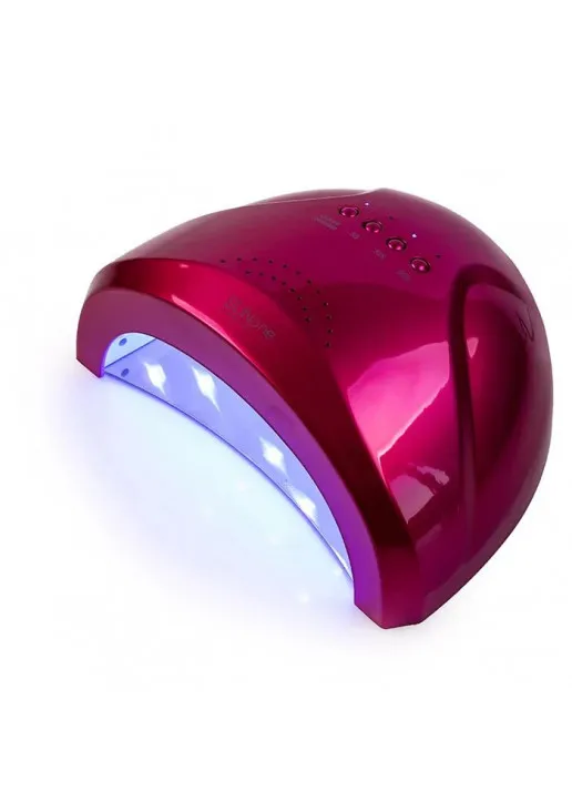 Лампа для манікюру та педикюру LED/UV Nail Lamp Pink 48W - фото 2