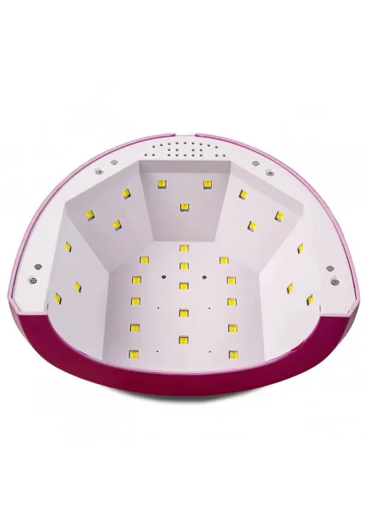 Лампа для манікюру та педикюру LED/UV Nail Lamp Pink 48W - фото 3
