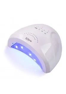 Лампа для манікюру та педикюру LED/UV Nail Lamp White 48W за ціною 295₴  у категорії Гель-лак для нігтів корал Milano №044, 8 ml