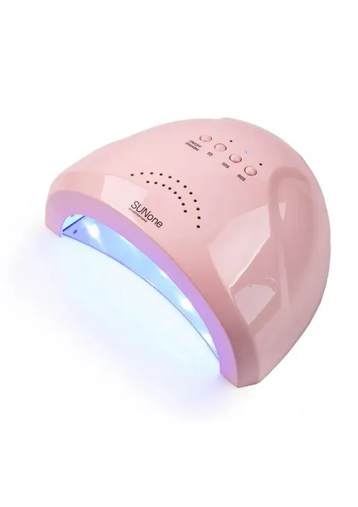 Лампа для манікюру та педикюру LED/UV Nail Lamp Pastel Pink 48W - фото 2