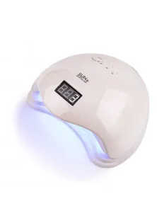 Лампа для манікюру та педикюру LED+UV Nail Lamp 5 White за ціною 354₴  у категорії Кольорова база із шиммером Cover Base Shimmer №04, 10 ml