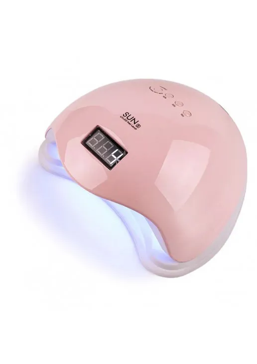 Лампа для манікюру та педикюру LED+UV Nail Lamp 5 Pink - фото 2