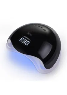 Лампа для манікюру та педикюру LED+UV Nail Lamp 5 Black за ціною 354₴  у категорії Акрил-гель для нігтів Poly Gel Neon №01, 30 ml