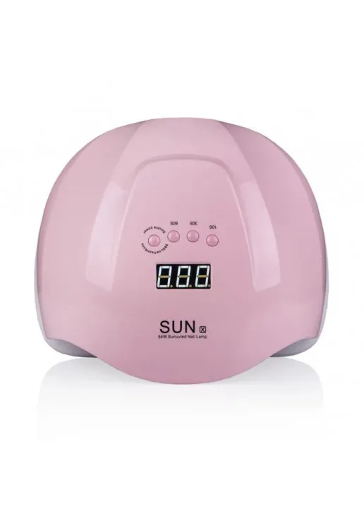 Лампа для манікюру та педикюру LED+UV Nail Lamp X Pastel Pink - фото 2