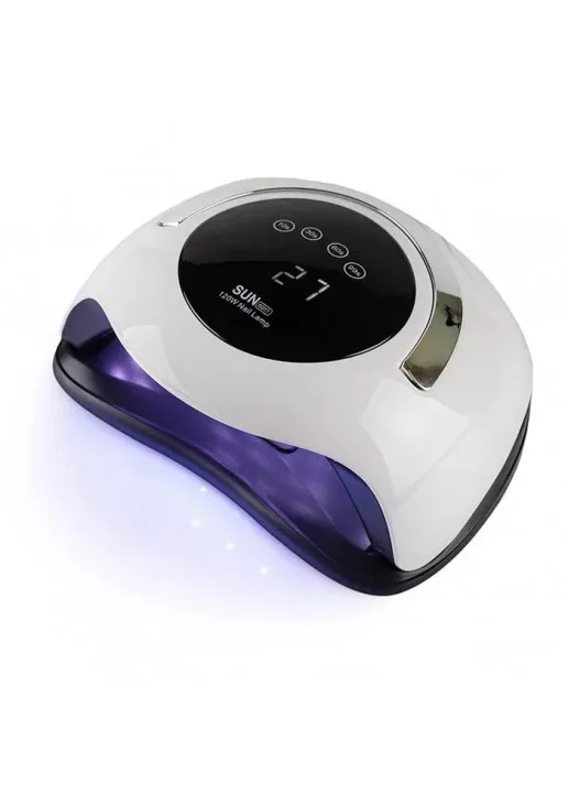 Лампа для манікюру та педикюру LED+UV Nail Lamp BQ-5T White - фото 1