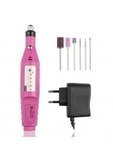 Фрезер-ручка для манікюру Nail Drill ZS-100 Pastel Pink за ціною 198₴  у категорії Аксесуари та техніка