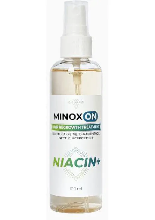 Minoxon Лосьйон для росту волосся Hair Regrowth Treatment Niacin + - фото 1