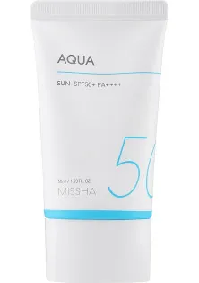 Сонцезахисний гель Aqua Sun Gel SPF 50+ PA+++ за ціною 511₴  у категорії Missha Ступінь захисту SPF 50