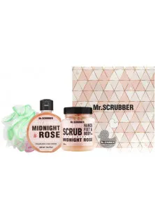 Купити Mr.SCRUBBER Подарунковий набір для догляду за тілом Midnight Rose вигідна ціна